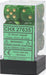 Vortex® 16mm D6 Green/gold Dice Block™ (12 dice) - Saltire Games