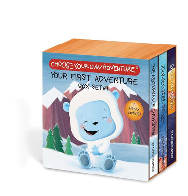 Choose Your Own Adventure 3-Book Board Book Boxed Set #1 (The Abominable Snowman, Journey Under the Sea, Space and Beyond) (Choose Your Own Adveture) - Saltire Games