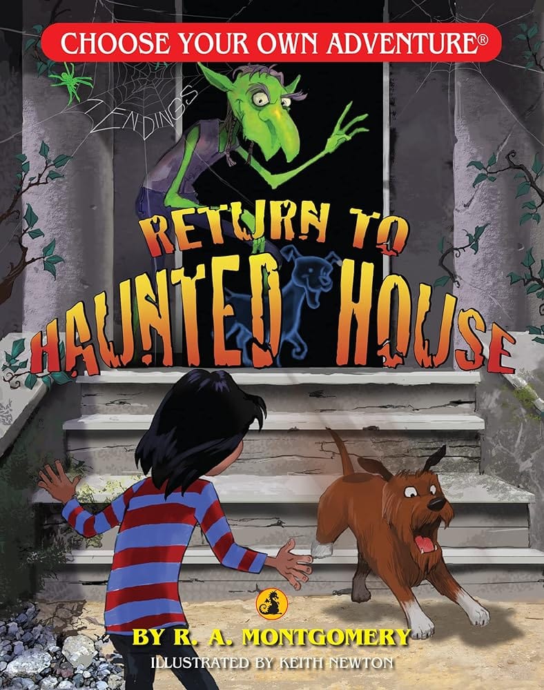 Return to Haunted House (Choose Your Own Adventure - Dragonlark) - Saltire Games