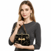 Celestial Dragon Kiss lock bag in linen cotton blend - Saltire Games