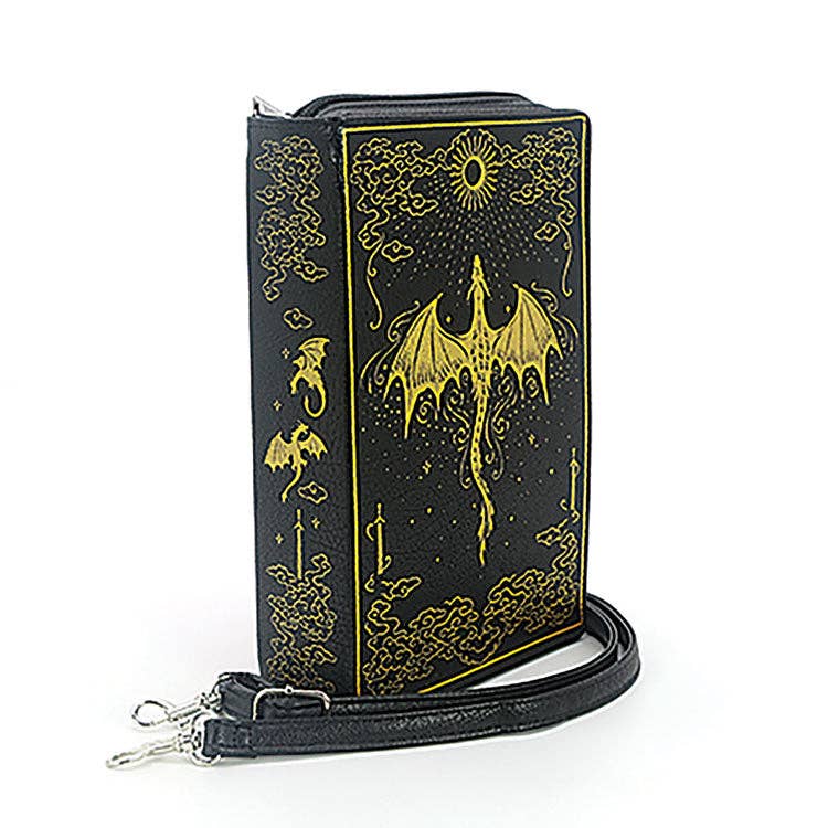 Romantacy Dragon book Clutch bag - Saltire Games