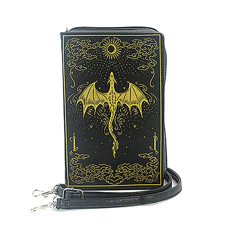 Romantacy Dragon book Clutch bag - Saltire Games