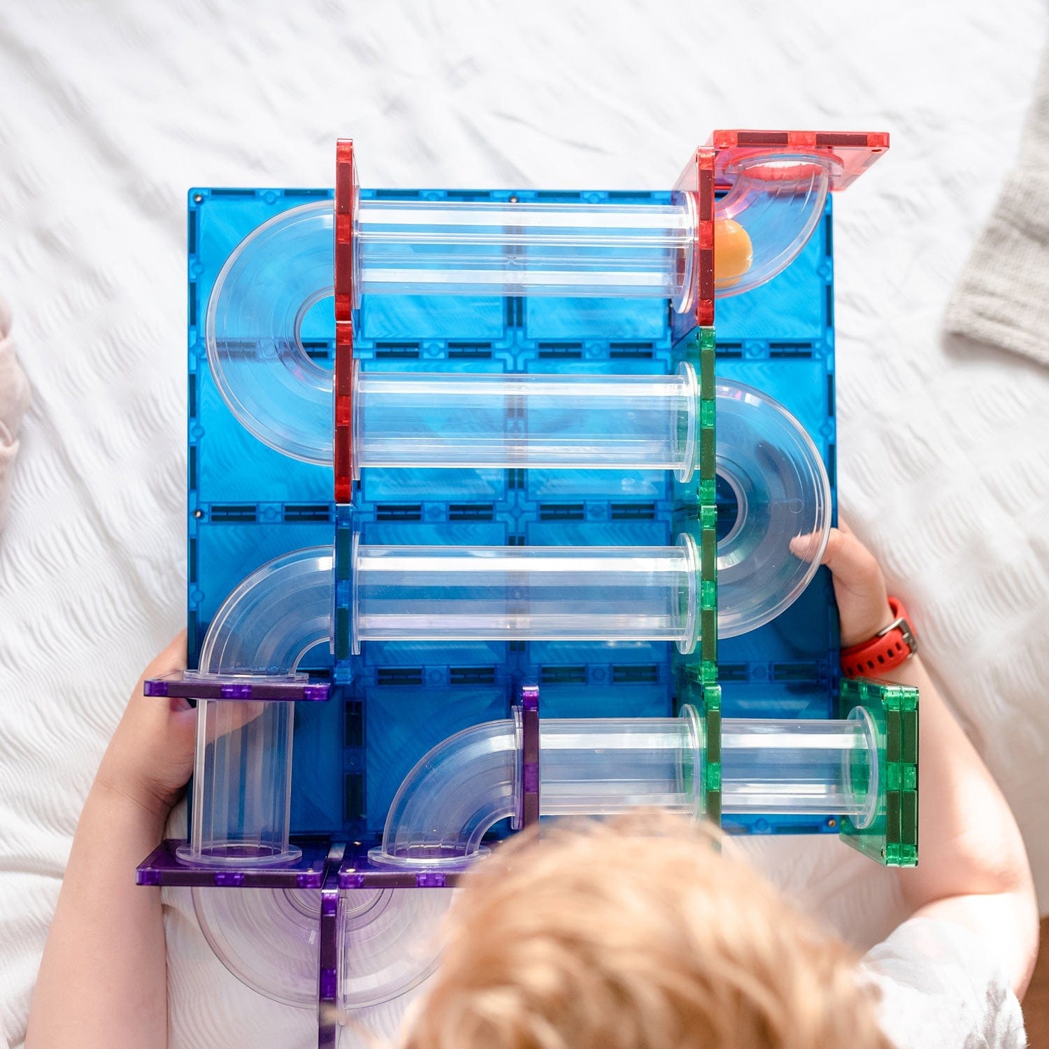 Connetix - Rainbow Ball Run - Saltire Games