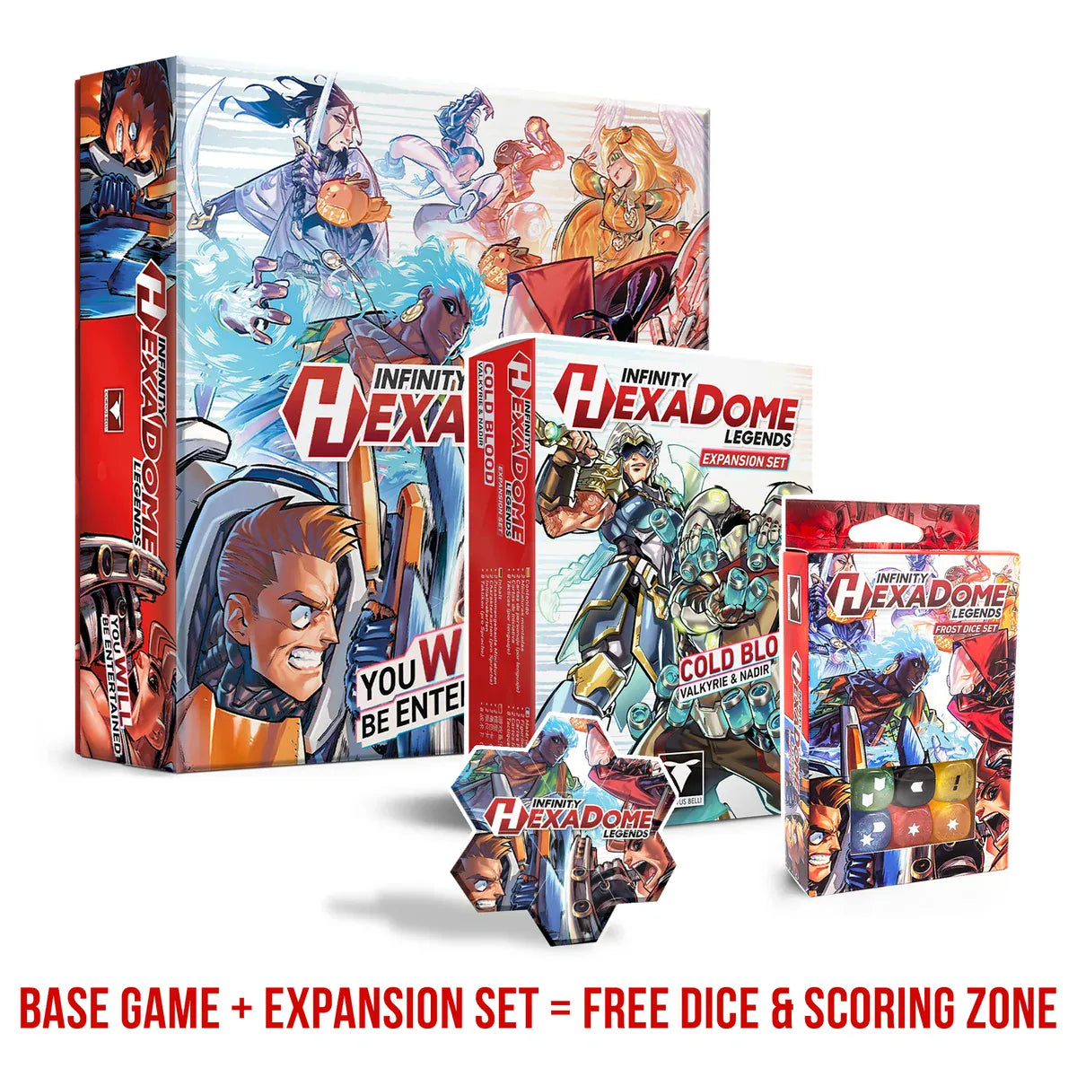 Board Game Corvus Belli Infinity HexaDome Legends Bundle