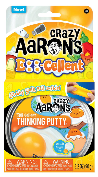 Crazy Aaron's Eggcellent Thinking Putty Tin - Saltire Games