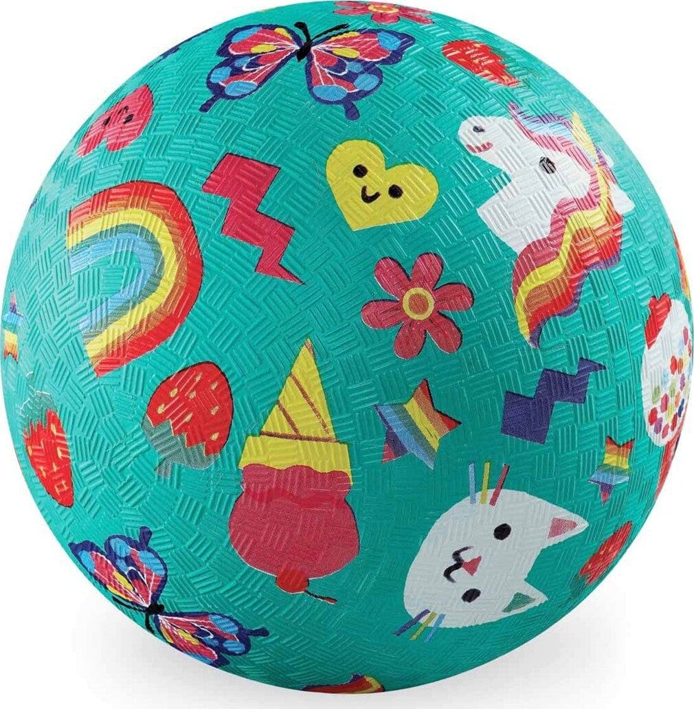 7" Playground Ball - Smiley - Saltire Games