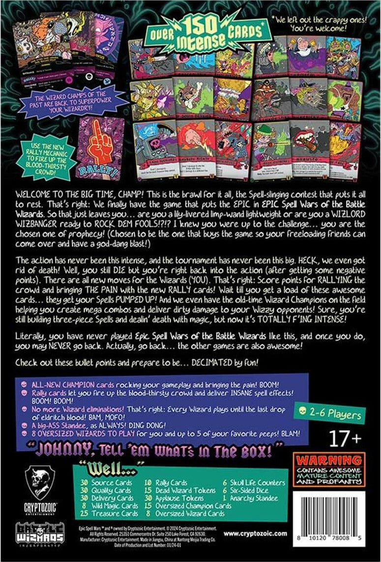 Epic Spell Wars of the Battle Wizards: Anarchy at the Arena - Saltire Games