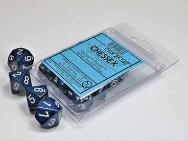 Speckled Stealth d10 set - Saltire Games