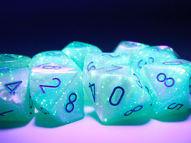 Pearl Turquoise D10 - Saltire Games