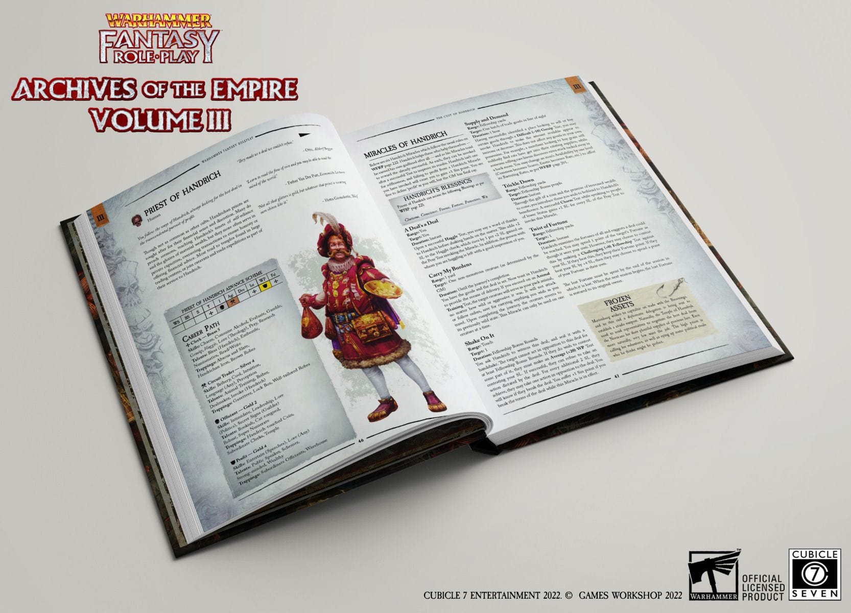 Warhammer Fantasy RPG: Archives of the Empire Vol 3 - Saltire Games