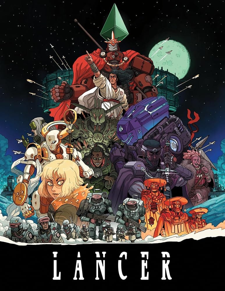 Dark Horse Comics Lancer TTRPG Core Rulebook - Saltire Games