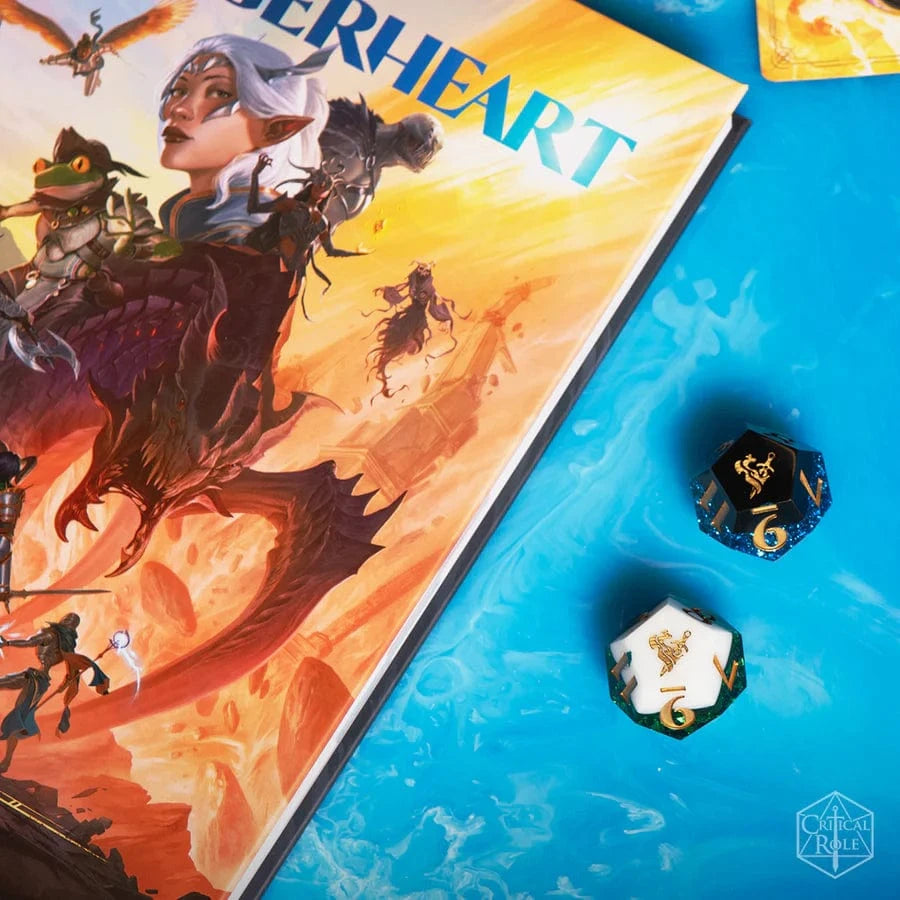 Critical Role 10 Year Anniversary Live Show Hope & Fear Dice - Saltire Games