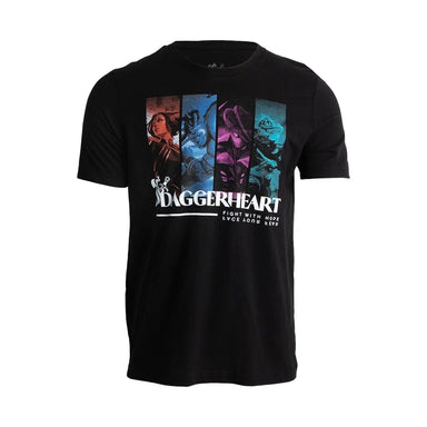 Daggerheart Fight with Hope T-Shirt - Saltire Games