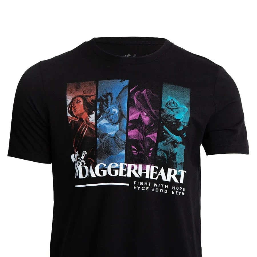 Daggerheart Fight with Hope T-Shirt - Saltire Games