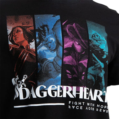 Daggerheart Fight with Hope T-Shirt - Saltire Games