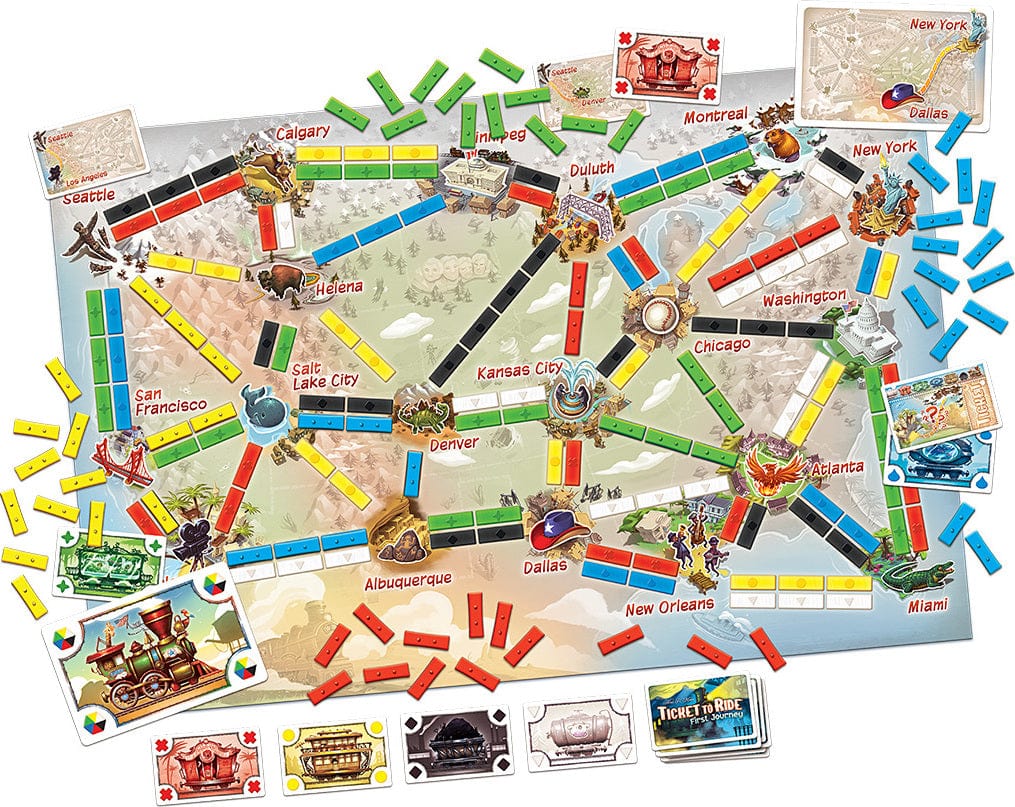 Ticket to Ride: First Journey - Saltire Games