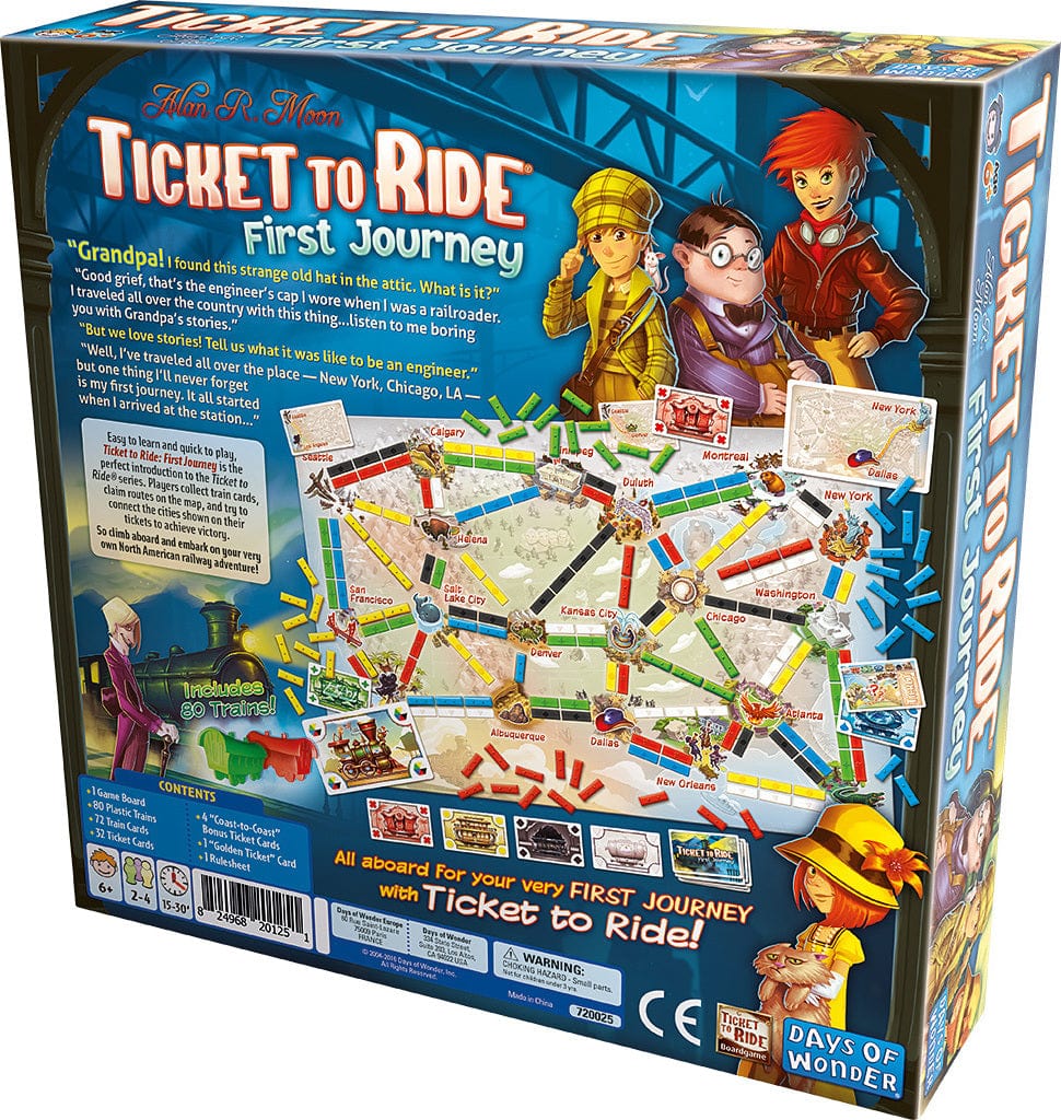 Ticket to Ride: First Journey - Saltire Games