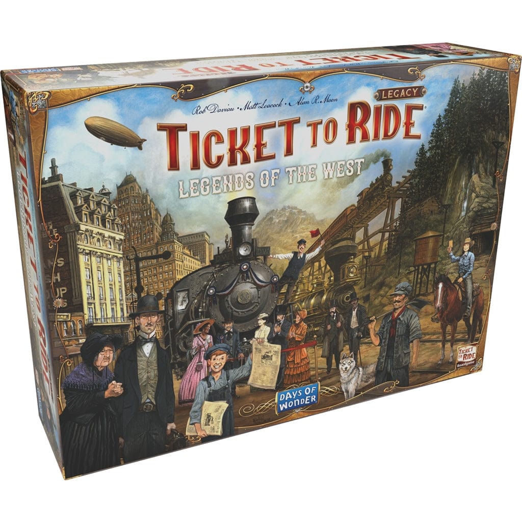 Ticket To Ride Legacy Legends of the West - Saltire Games