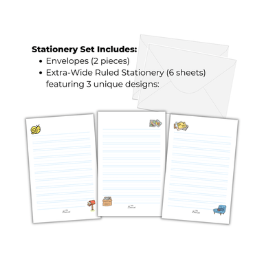 Toys - Arts & Crafts - Kits Dearist Little Dearist Stationery Set (Extra-Wide Ruled)