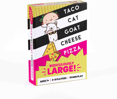 Large Taco Cat Goat Cheese Pizza Card Game - Saltire Games
