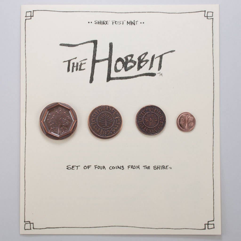 The Hobbit Set #1 - The Shire Set of Four Coins - Saltire Games