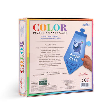 Color Puzzle Spinner Game - Saltire Games