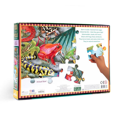 Love of Amphibians 100 Piece Puzzle - Saltire Games