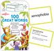 100 Great Words Vocabulary Flash Cards - Saltire Games