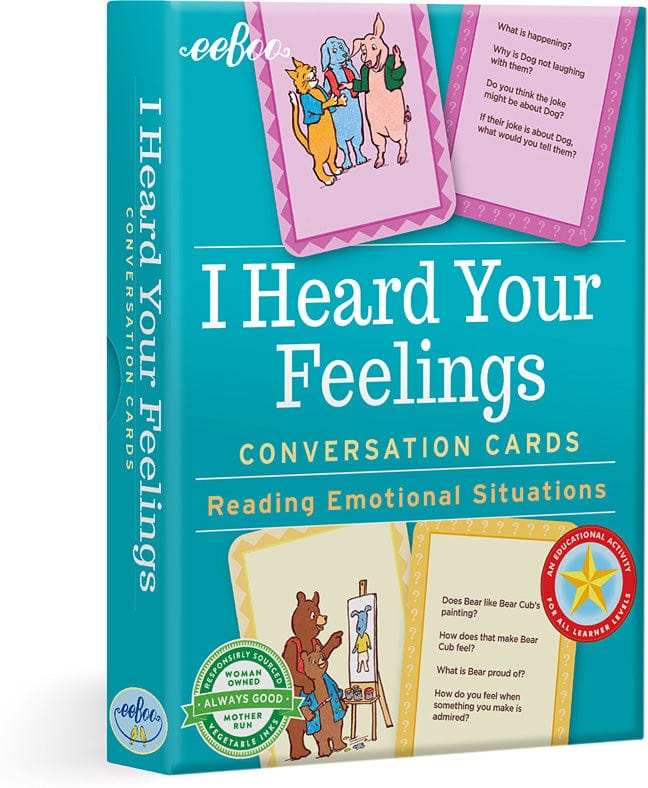 I Heard Your Feelings Conversation Cards - Saltire Games