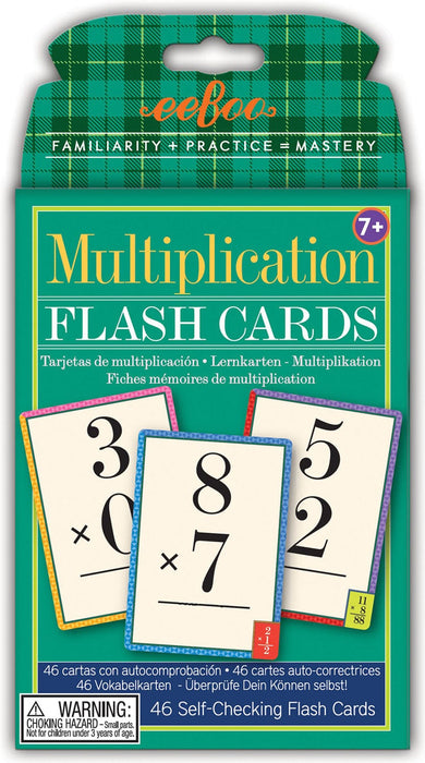 Multiplication Flash Cards - Saltire Games