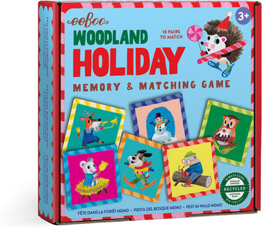 Woodland Holiday Memory & Matching Game - Saltire Games