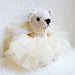 Tutu Scrunch Ballerina Bear Bag Charm - Saltire Games