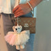 Tutu Scrunch Ballerina Bear Bag Charm - Saltire Games