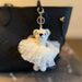 Tutu Scrunch Ballerina Bear Bag Charm - Saltire Games