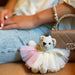 Tutu Scrunch Ballerina Bear Bag Charm - Saltire Games