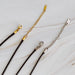 Black Cord Heart Drop Necklace - Saltire Games