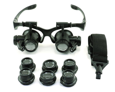 Paint & Paint Supplies Enkay Enkay Products Multi Powered Magnifying Eyewear - LED Lighted