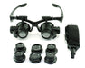 Paint & Paint Supplies Enkay Enkay Products Multi Powered Magnifying Eyewear - LED Lighted