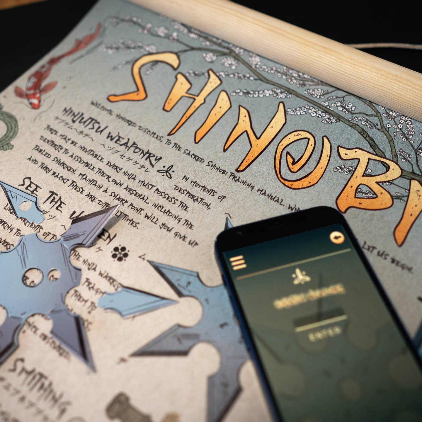 Shinobi: the Ninja Scroll - Immersive Puzzle Adventure Game - Saltire Games