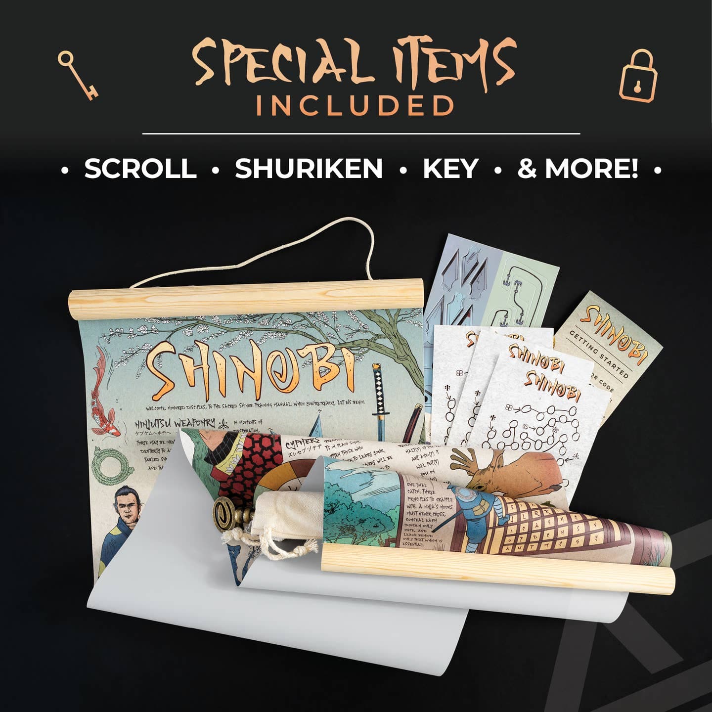 Shinobi: the Ninja Scroll - Immersive Puzzle Adventure Game - Saltire Games