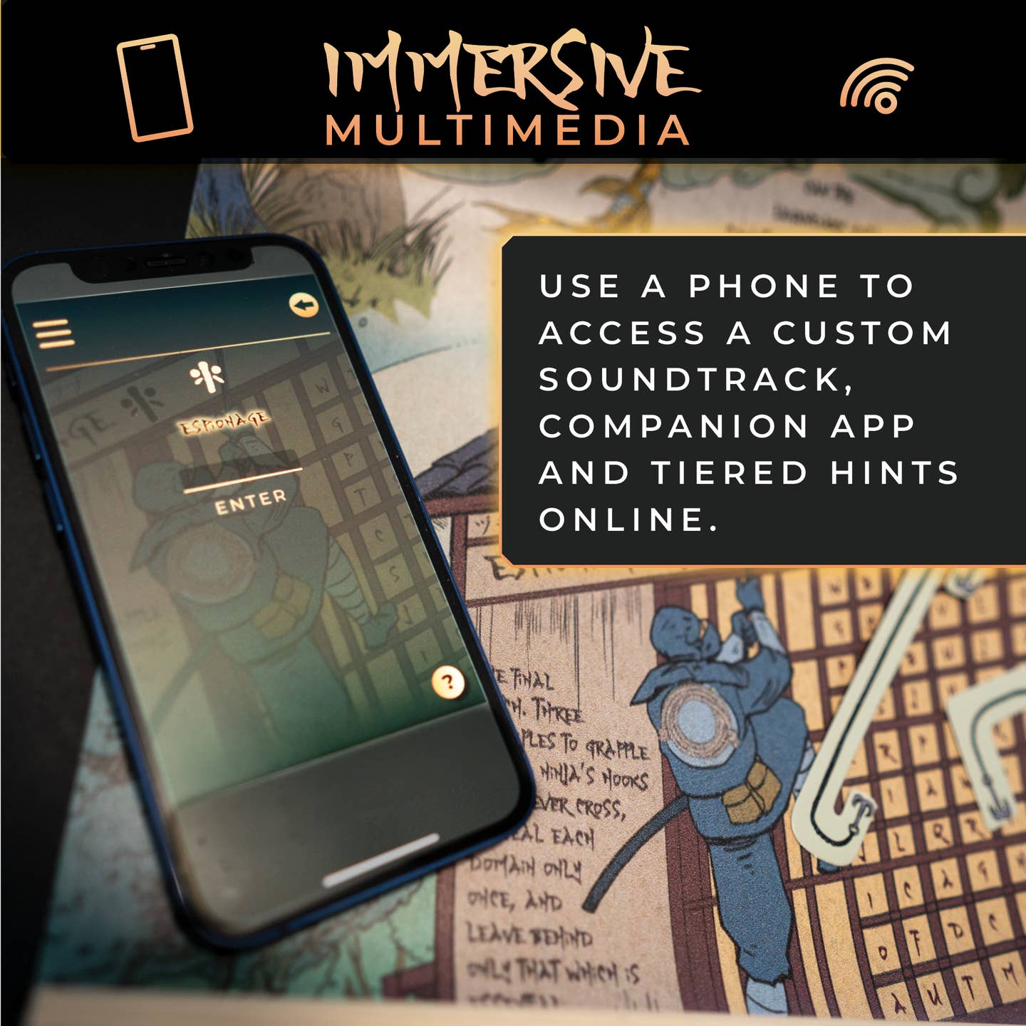 Shinobi: the Ninja Scroll - Immersive Puzzle Adventure Game - Saltire Games