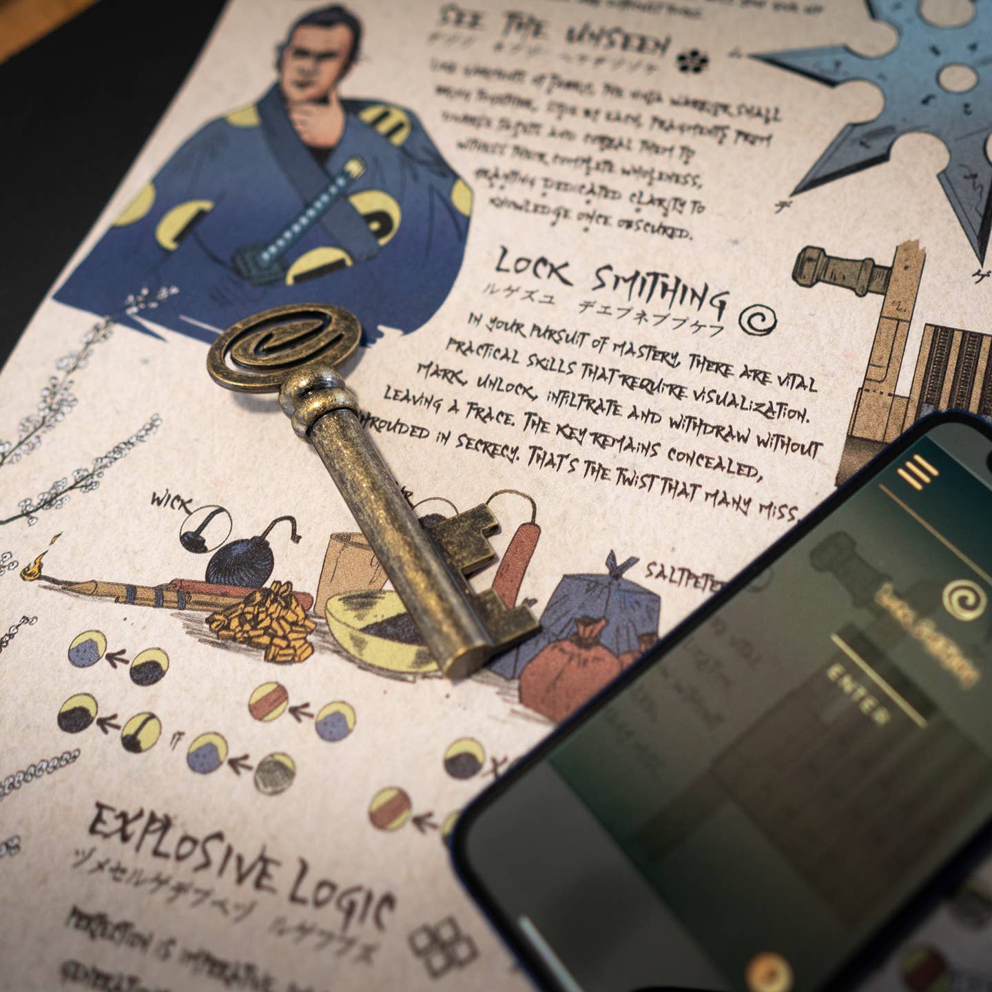 Shinobi: the Ninja Scroll - Immersive Puzzle Adventure Game - Saltire Games