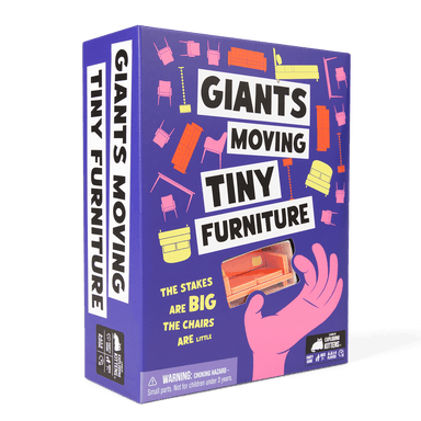 Giants Moving Tiny Furniture - Saltire Games