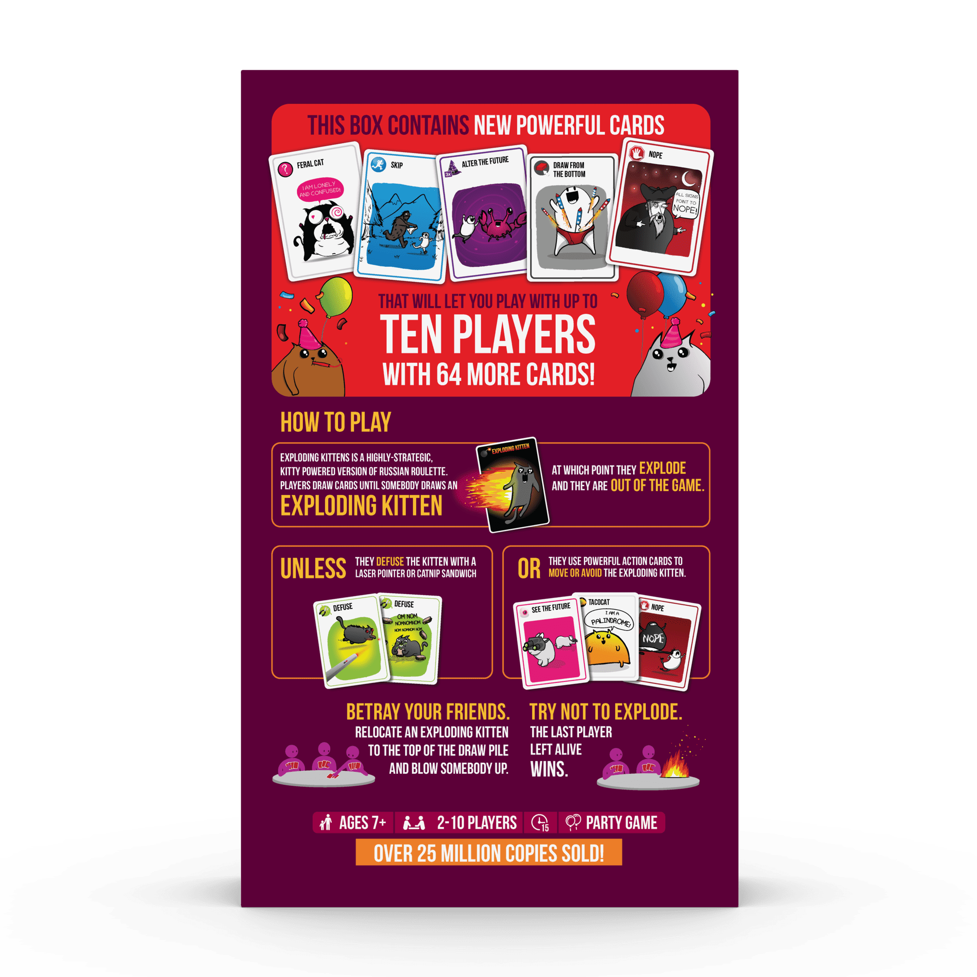 Exploding Kittens Party Pack - Saltire Games