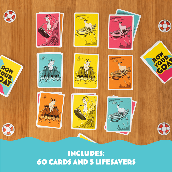 Board Games - Card Games Exploding Kittens Row Your Goat