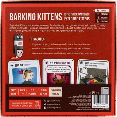 Exploding Kittens: Barking Kittens - Saltire Games
