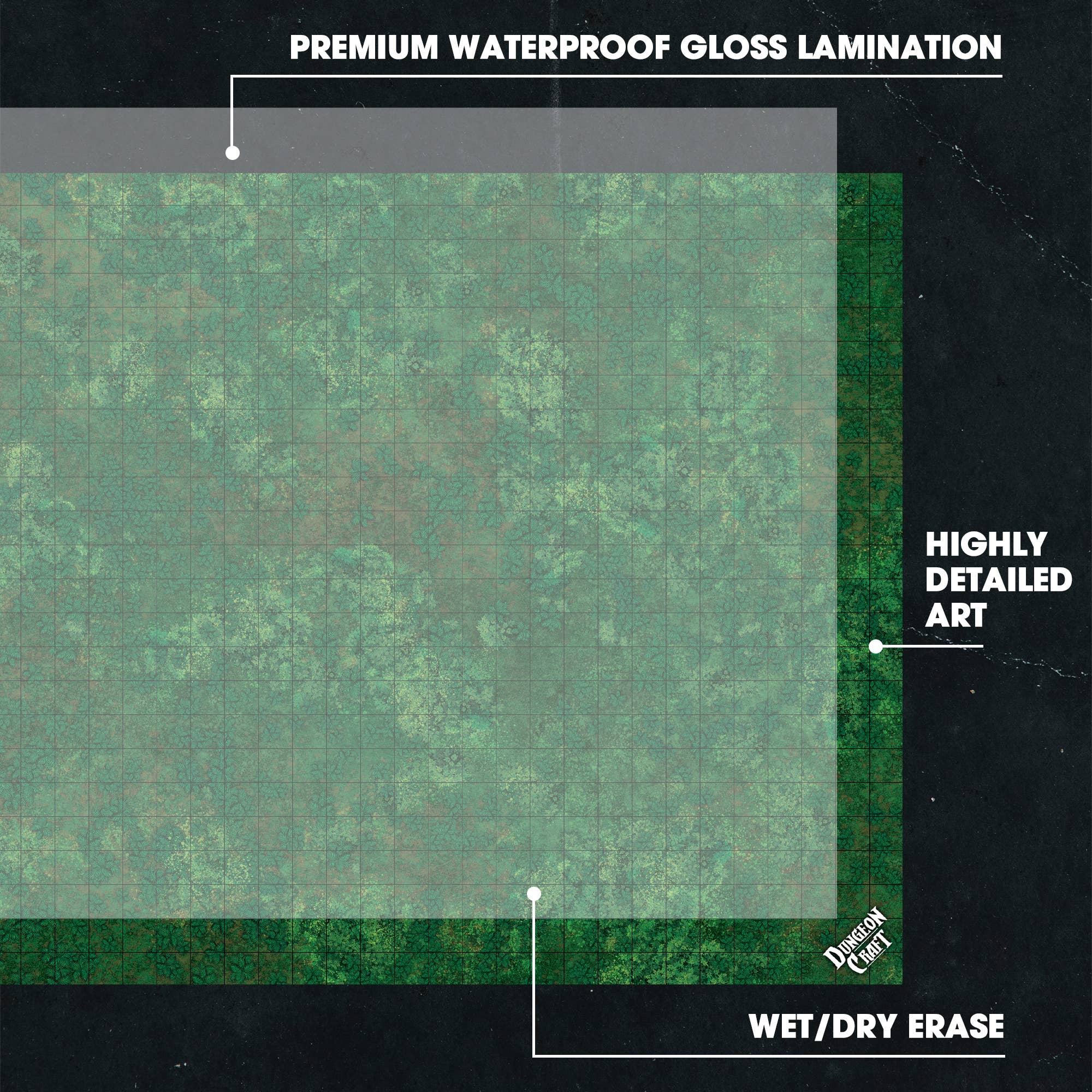 BattleMap: Jungle Floor - Saltire Games