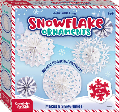 Holiday Make your Own Snowflake Ornaments - Saltire Games