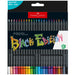 Black Edition Colored Pencils - Box of 24 - Saltire Games