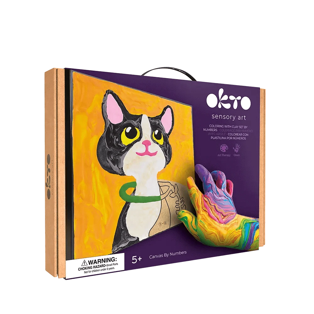 Sensory Art Cat - Saltire Games